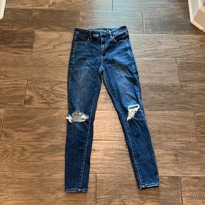 American Eagle super hi-rise jegging